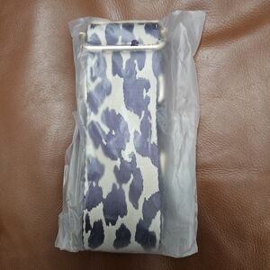 Pom Pom London crossbody strap purple